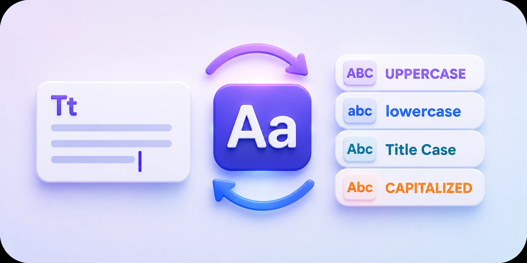 Cover image for Text case converter